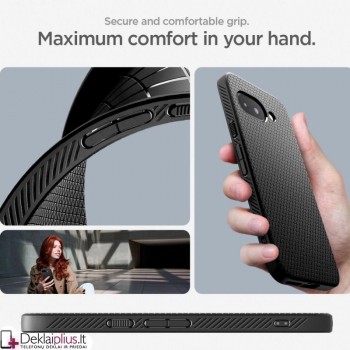 Spigen Liquid Air dėklas - juodas (Google Pixel 9A)